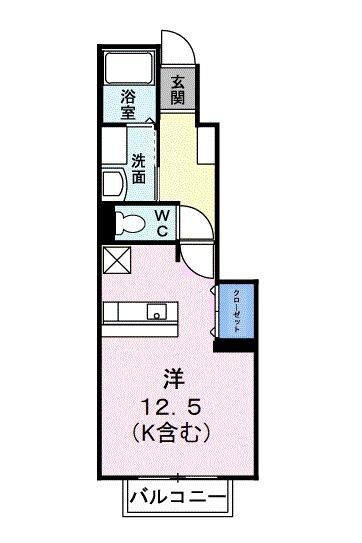 岡山県倉敷市玉島八島 新倉敷駅 ワンルーム アパート 賃貸物件詳細