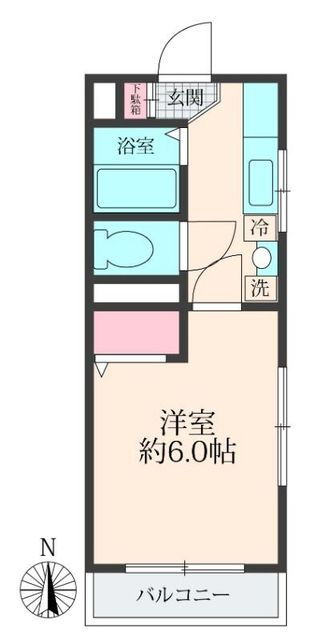 神奈川県川崎市麻生区栗木台４ 栗平駅 1K アパート 賃貸物件詳細