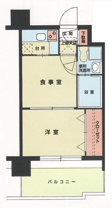 福岡県福岡市中央区薬院３ 薬院大通駅 2K マンション 賃貸物件詳細