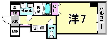 兵庫県神戸市兵庫区浜崎通 兵庫駅 1K マンション 賃貸物件詳細