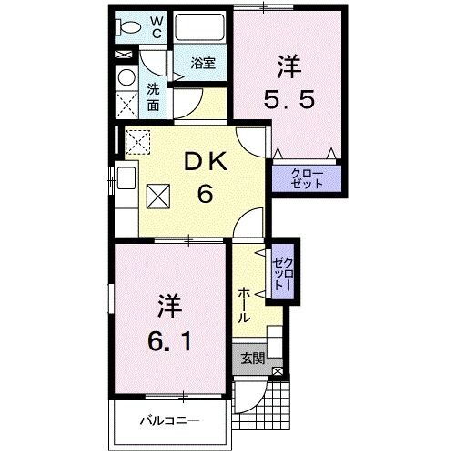 富山県富山市八尾町黒田 越中八尾駅 2DK アパート 賃貸物件詳細