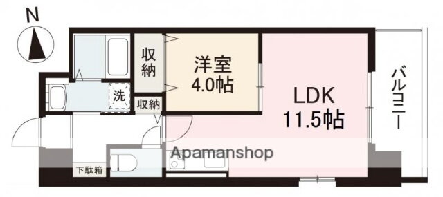 香川県高松市福岡町１ 今橋駅 1LDK マンション 賃貸物件詳細