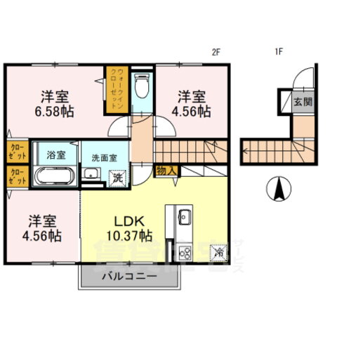 奈良県橿原市石原田町 耳成駅 3LDK アパート 賃貸物件詳細