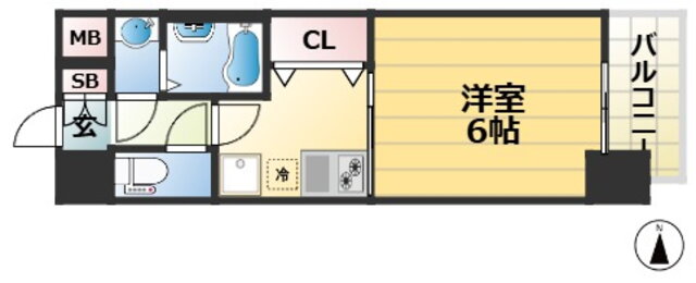 兵庫県神戸市中央区生田町４ 新神戸駅 1K マンション 賃貸物件詳細