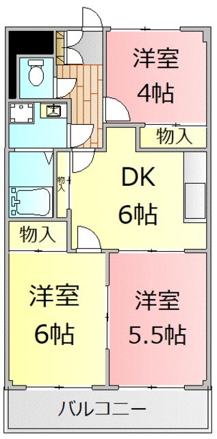 静岡県御殿場市大坂 富士岡駅 3DK マンション 賃貸物件詳細
