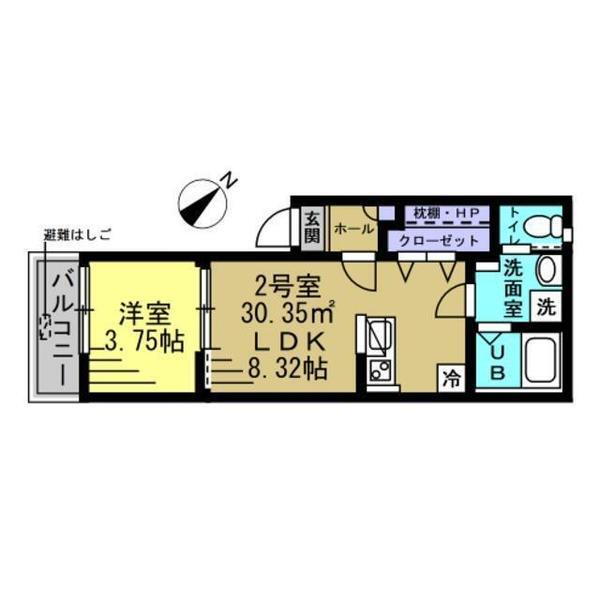 ＡＪ南流山ＮｏｒｔｈＶ 1階 1LDK 賃貸物件詳細