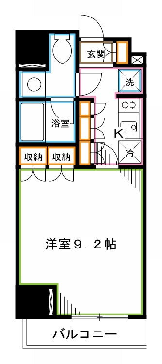 東京都杉並区堀ノ内１ 方南町駅 1K マンション 賃貸物件詳細