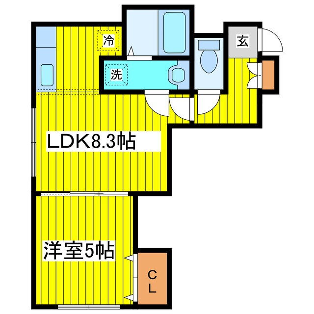 北海道札幌市東区北二十四条東３ 北２４条駅 1LDK アパート 賃貸物件詳細