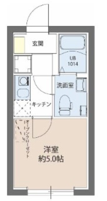 東京都足立区綾瀬２ 綾瀬駅 1K マンション 賃貸物件詳細