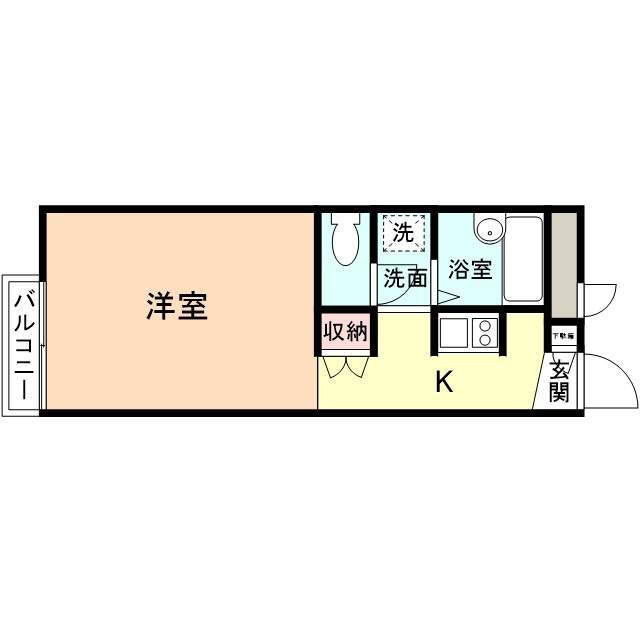 富山県富山市町村 不二越駅 1K アパート 賃貸物件詳細