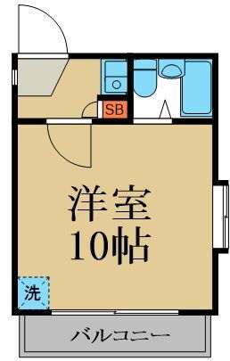 埼玉県川越市郭町２ 本川越駅 1K アパート 賃貸物件詳細