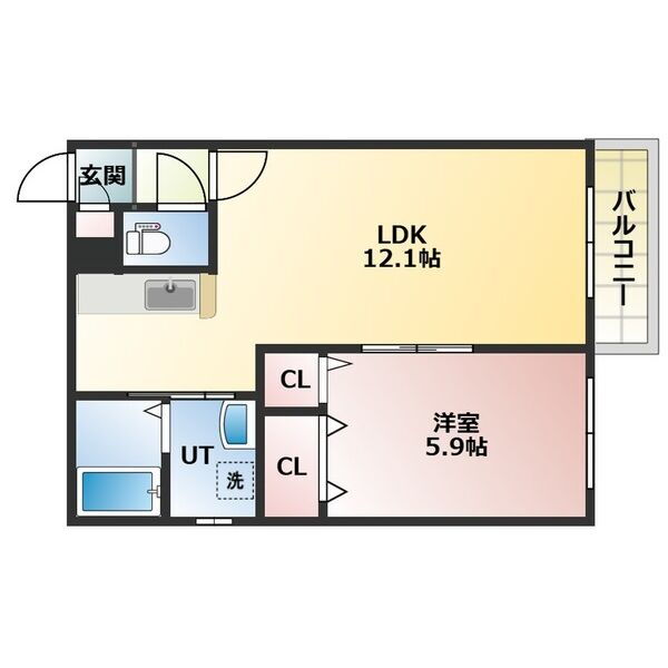北海道札幌市東区北十六条東１５ 環状通東駅 1LDK マンション 賃貸物件詳細
