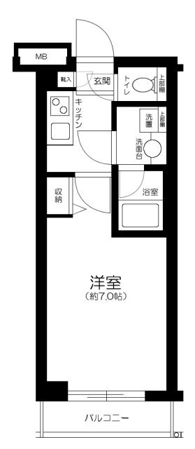 東京都練馬区中村北２ 練馬駅 1K マンション 賃貸物件詳細