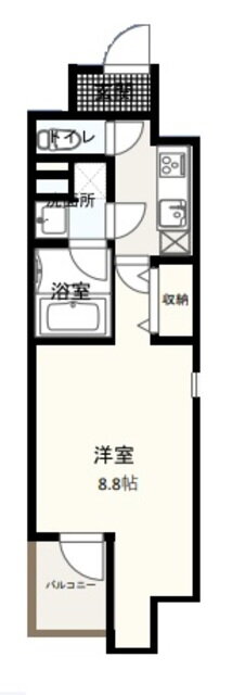 Ｗ－ｇａｔｅｓ　Ｔｏｗｅｒ 4階 1K 賃貸物件詳細