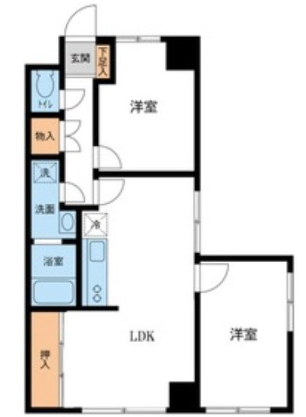 神奈川県横浜市保土ヶ谷区岩井町 保土ケ谷駅 2LDK マンション 賃貸物件詳細