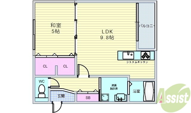 大阪府池田市石橋３ 石橋阪大前駅 1LDK マンション 賃貸物件詳細