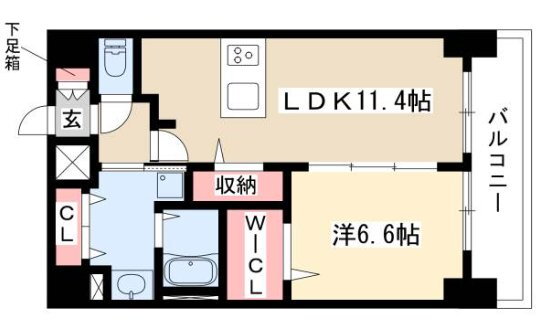 愛知県名古屋市中区千代田３ 鶴舞駅 1LDK マンション 賃貸物件詳細