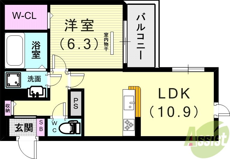兵庫県神戸市須磨区千守町１ 須磨寺駅 1LDK アパート 賃貸物件詳細