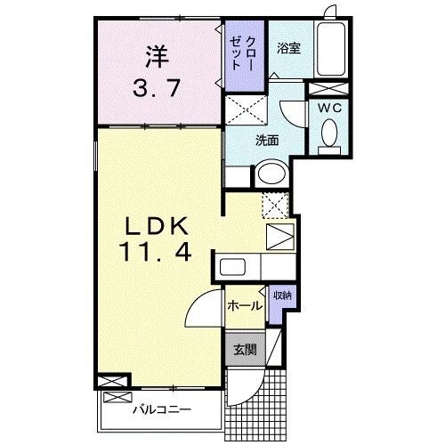 埼玉県行田市城南 行田市駅 1LDK アパート 賃貸物件詳細