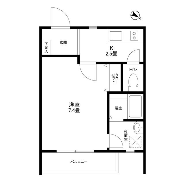 東京都世田谷区弦巻３ 桜新町駅 1K マンション 賃貸物件詳細