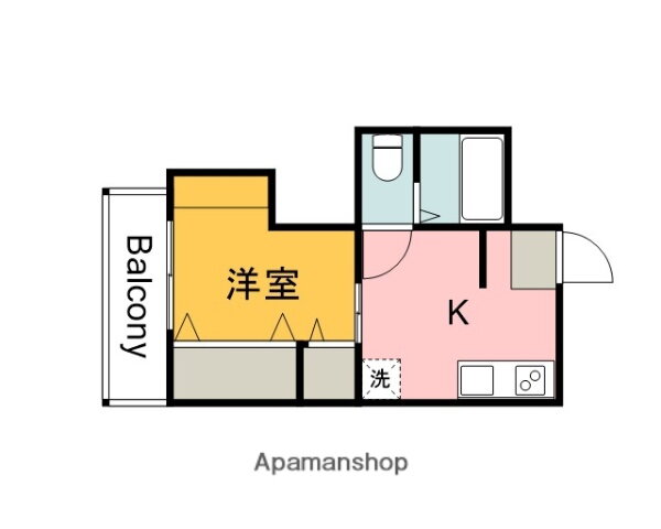 広島県広島市中区千田町３ 広電本社前駅 1K マンション 賃貸物件詳細