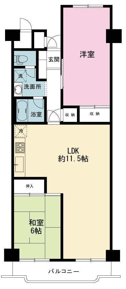 いずみプラザ上永谷 6階 2LDK 賃貸物件詳細