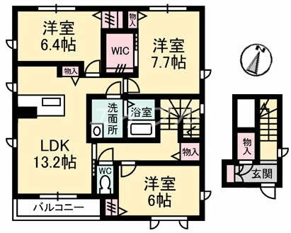岡山県倉敷市西阿知町 西阿知駅 2LDK アパート 賃貸物件詳細
