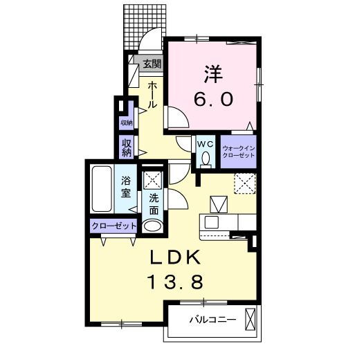栃木県小山市城西１ 小山駅 1LDK アパート 賃貸物件詳細