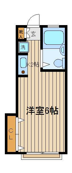 グリーンハウス 1階 1K 賃貸物件詳細