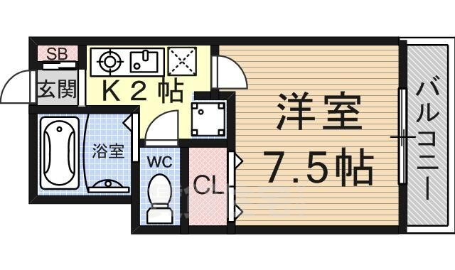 滋賀県大津市瀬田２ 瀬田駅 1K マンション 賃貸物件詳細