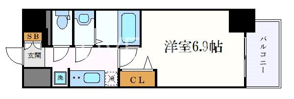 愛知県名古屋市西区新道２ 浅間町駅 1K マンション 賃貸物件詳細