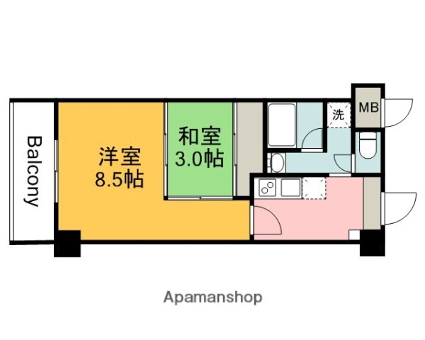 広島県広島市佐伯区五日市５ 佐伯区役所前駅 2K マンション 賃貸物件詳細