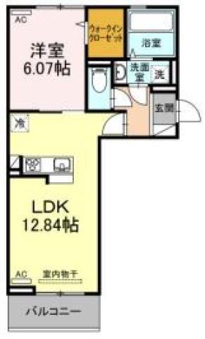 徳島県吉野川市鴨島町鴨島 鴨島駅 1LDK アパート 賃貸物件詳細