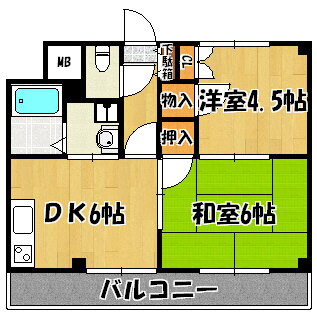 兵庫県神戸市西区北別府４ 明石駅 2DK マンション 賃貸物件詳細