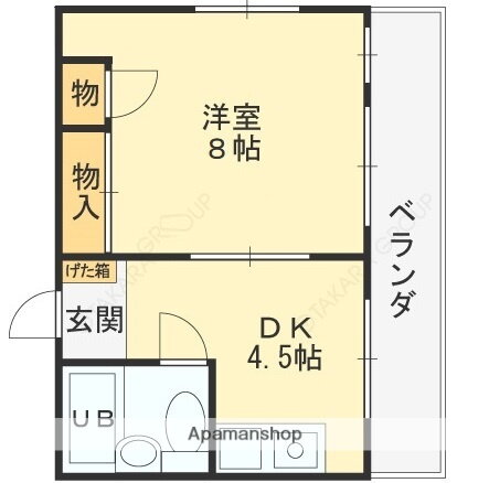 大阪府八尾市高安町南３ 高安駅 1DK マンション 賃貸物件詳細