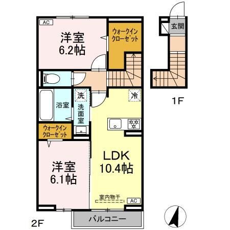 リバーサイド南陽 2階 2LDK 賃貸物件詳細