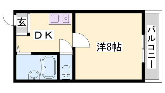 兵庫県加東市松沢 社町駅 1DK マンション 賃貸物件詳細
