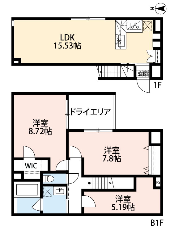 東京都目黒区上目黒２ 中目黒駅 3LDK マンション 賃貸物件詳細