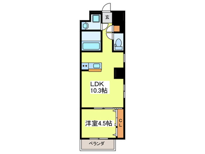 広島県広島市中区河原町 舟入町駅 1LDK マンション 賃貸物件詳細