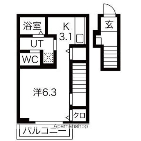 東京都武蔵村山市榎３ 立川駅 ワンルーム アパート 賃貸物件詳細