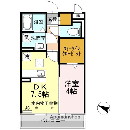愛知県春日井市六軒屋町西３ 春日井駅 1DK アパート 賃貸物件詳細