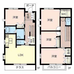 大阪府吹田市青山台２ 北千里駅 4LDK 一戸建て 賃貸物件詳細