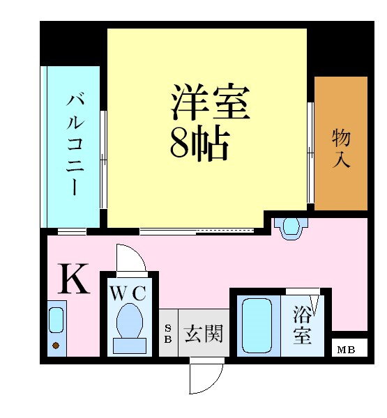 広島県広島市中区大手町４ 市役所前駅 1K マンション 賃貸物件詳細