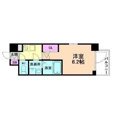 大阪府大阪市淀川区十三本町２ 十三駅 1K マンション 賃貸物件詳細