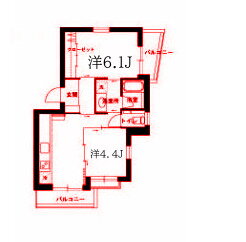 神奈川県横浜市旭区鶴ケ峰１ 鶴ケ峰駅 1LDK マンション 賃貸物件詳細