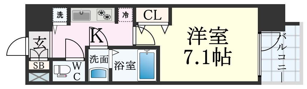 兵庫県神戸市中央区浜辺通４ 三ノ宮駅 1K マンション 賃貸物件詳細