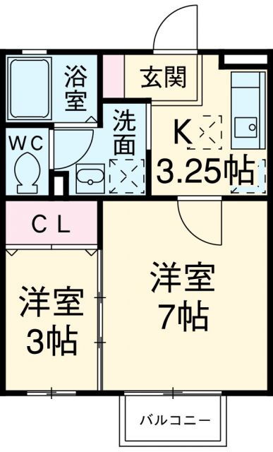 愛知県大府市吉川町５ 南加木屋駅 2K アパート 賃貸物件詳細