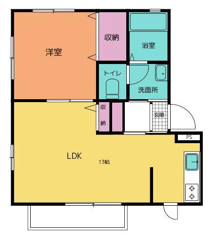 三重県鈴鹿市若松北２ 伊勢若松駅 1LDK アパート 賃貸物件詳細