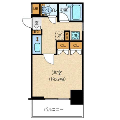 東京都中央区新川１ 八丁堀駅 1K マンション 賃貸物件詳細