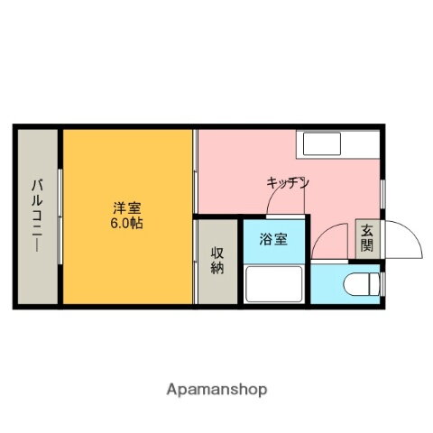 埼玉県川越市霞ケ関東２ 霞ヶ関駅 1K アパート 賃貸物件詳細